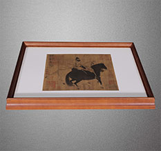 涧西书画装裱配框服务案例