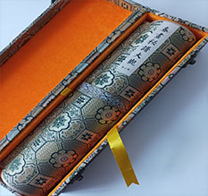 涧西书画装裱案例